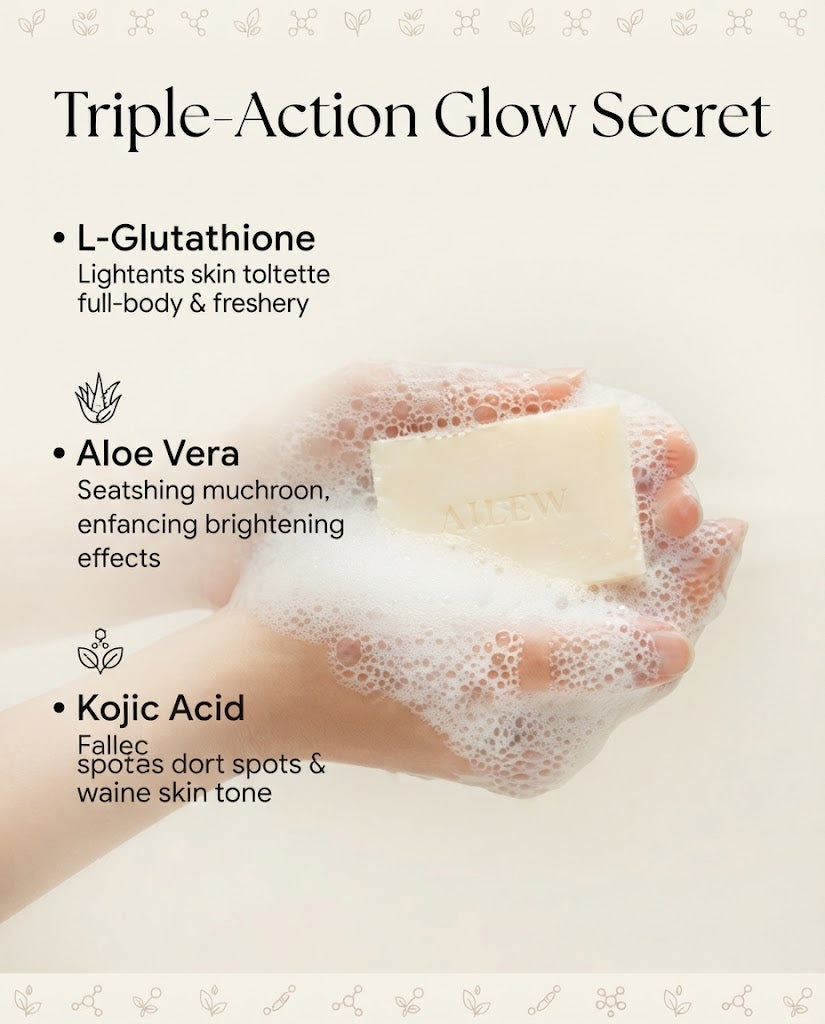 Auric Beauty Organic Nature Touch Bridal Soap – Glowing Skin & Grooming Bar H-005