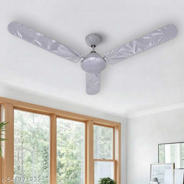 Dustproof Parachute Fabric Ceiling Fan Cover Set – 3 Blade Covers + 1 Motor Cover H-001