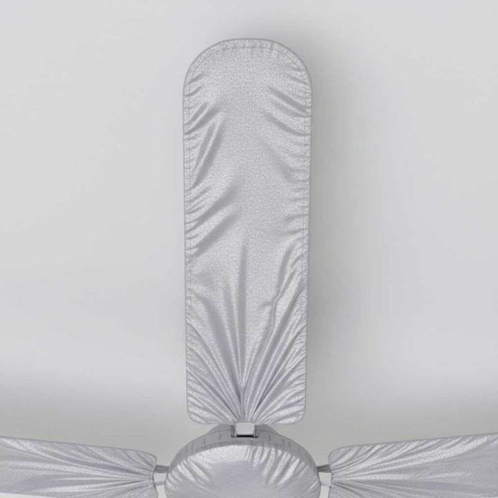 Dustproof Parachute Fabric Ceiling Fan Cover Set – 3 Blade Covers + 1 Motor Cover H-001