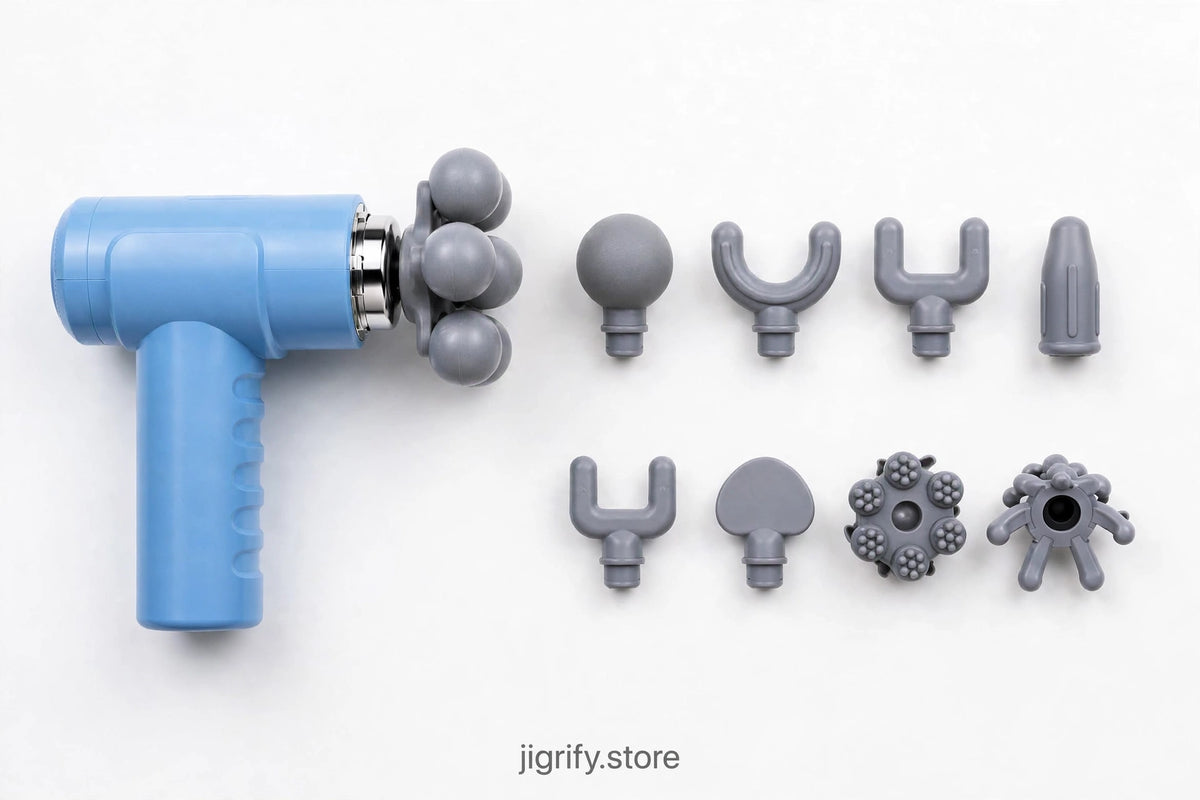 Multi Head Multifuntional Massage Gun Y-004